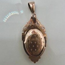 Antik biedermeier amulett - antik,