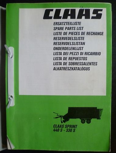 Claas ladewagen sprint 330 - ladewagen,