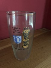 DDR Bierglas - 1. FC Magdeburg