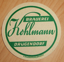 alter Bierdeckel, Brauerei