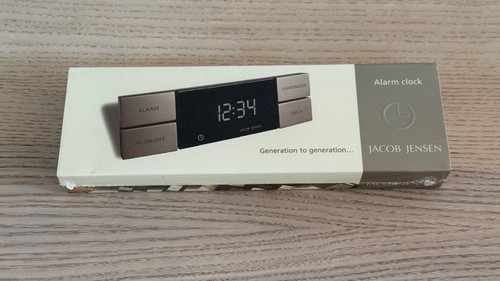 Jacob jensen alarm - jensen, clock