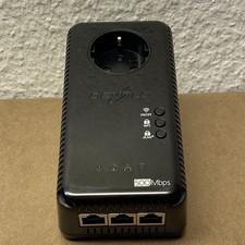 Devolo dLAN pro 500 Wireless+ Powerline Adapter MT 2554 Schwarz - Funktionsfähig