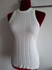 H&M Tanktop Cremeweiß NEU