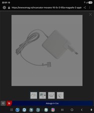 Apple MagSafe 2 85W 4,25A Ladeadapter für MacBook Pro - Weiß