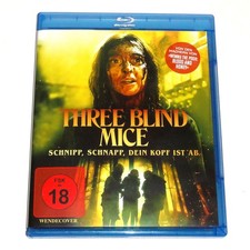 Blu-Ray Three Blind Mice Uncut FSK18 wie neu+  Top Horror Slasher wie Wrong Turn