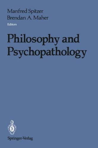 Philosophy and psychopathology - and,