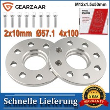 Distanzscheiben 4x100 2x10mm