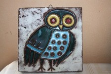 Vintage Keramik Wandkachel -