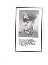 Nr-55317 Sterbebild  Deutscher