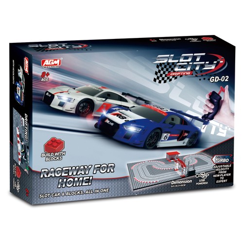 Agm slot city rennbahn - agm, 1:87