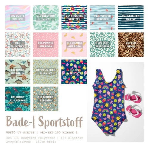 Bedruckter badestoff - bedruckter,