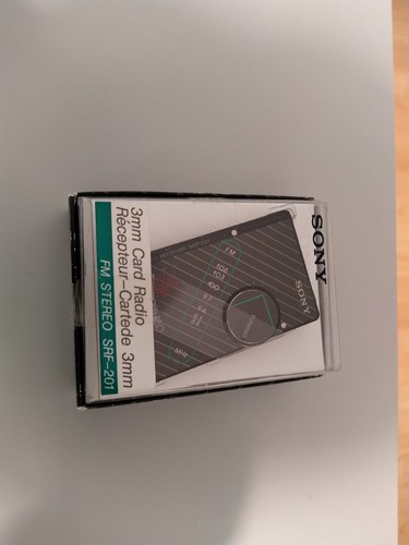 Radio sony srf - sony, srf-201