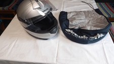  Schuberth C3 pro Helm S 54/55 Silber mit Rucksack