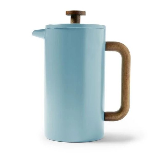 French press hellblau - french,