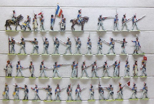 Zinnfiguren frankreich - 50,