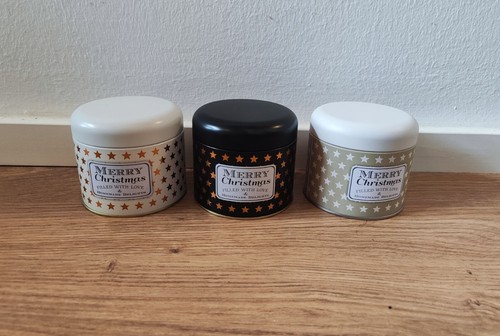 3er set kleine weihnachtsdosen - 3er,
