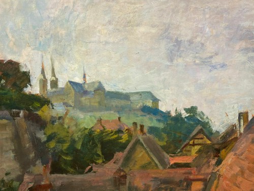 ölgemälde gemälde blick - gemälde,