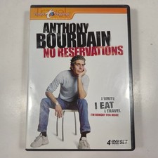 Anthony Bourdain No Reservations Collection 1 DVD 4-Disc Set