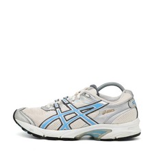 ASICS Damen Gel-Nimbus 8 Sneaker Weiß Blau Silber Atmungsaktiv Laufschuh EU 40