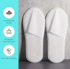 10 Paar Einweg-Hotel-Slipper |