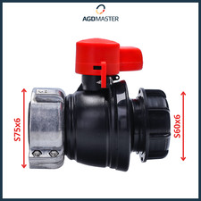 Kugelhahn S60x6 für 1000L