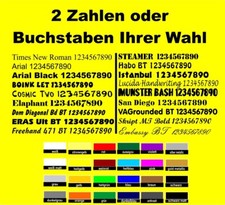 Selbstklebende zahlen - selbstklebende,