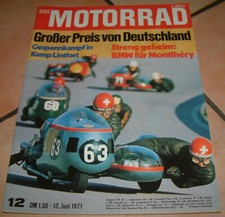 Das Motorrad 12/71 Hercules K