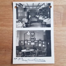 Foto-AK alt Zwickau Restaurant Zum Greif Innenansicht Gaststätte Gasthaus 1931