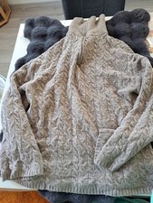 Strickpullover Pullover Strick Amisu M Damen Beige Braun 