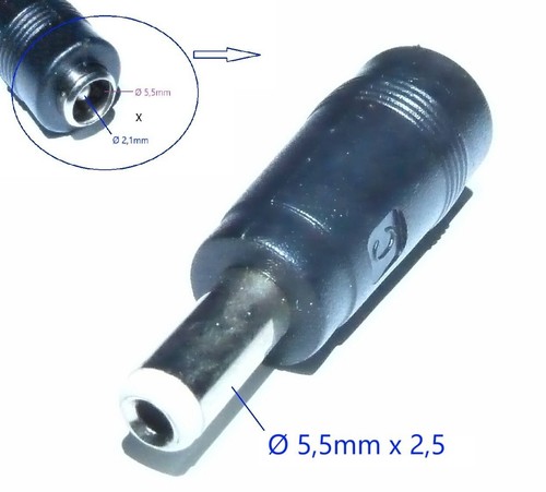 5mm stecker auf - x, 2,5