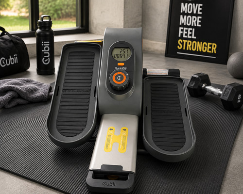 Cubii under desk - go, elliptical