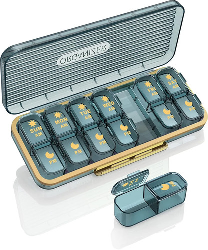 Tablettenbox tage morgens - tablettenbox,