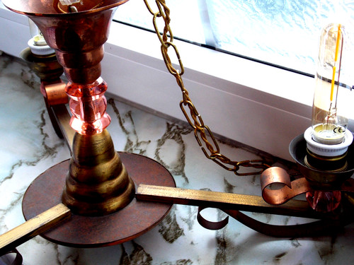Antik decken hänge - lampe, art