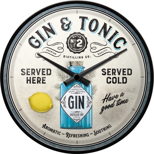 Gin tonic served - gin,