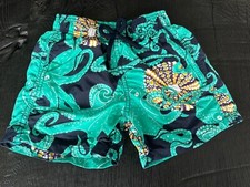 Badeshorts, Badehose, Junge, Vilebrequin, 104, grün Tintenfisch