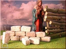 Krippenbau 60 Ruinenbausteine