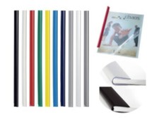 DURABLE Klemmschiene Aktenklemmer Binder Schiene DIN A4 Klemmschienenhüllen