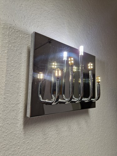 Wand leuchte led innen chrom - innen,,