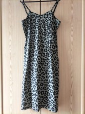 Sommerkleid, Trägerkleid, Wildprint, Leopardenmuster, Gr.38/40