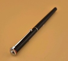 Rotring 700 Black Rollerball - mit Werbung - Mine Trocken - sonst Guter Zustand
