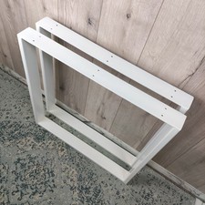 Tischkufen paarweise weiß