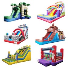 Thematische Hüpfburg mit