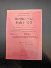 Buch Buchfahrplan Heft 14/19 G