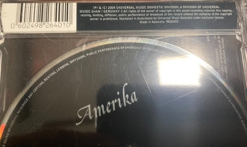Rammstein amerika cds 2004 - -,