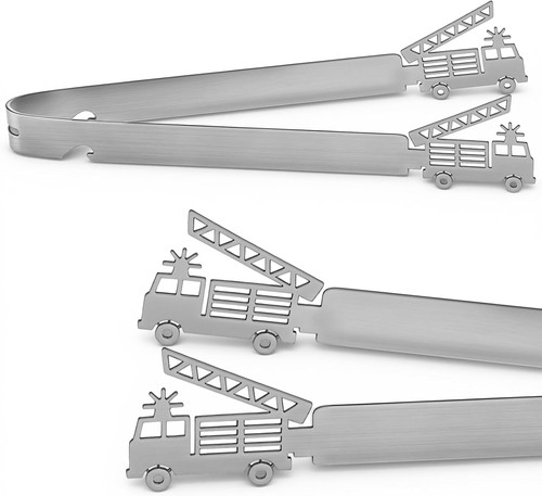 Grillzange motiv feuerwehr - motiv,