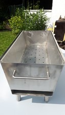 Schaschlik Grill, Mangal aus 2 mm VA2 Edelstahl 
