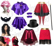 Mädchen The Greatest Show Kostüme Rock ZENDAYA, Bärtige Dame, Rädelsführerin