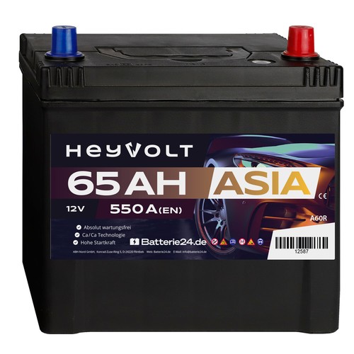 Heyvolt 65ah autobatterie - heyvolt, asia