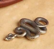 Brass Snake Animal Statue