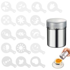 	Puderzuckerstreuer Edelstahl